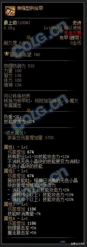 DNF110级装备搭配指南，聚焦特定技能强化-图6