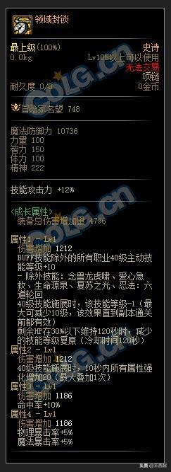 DNF110级装备搭配指南，聚焦特定技能强化-图21